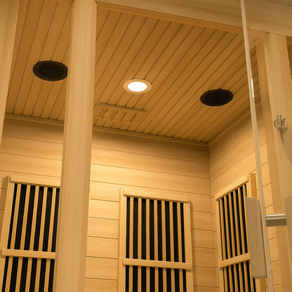 Maxxus “Seattle Edition” 2 Person Carbon FAR Infrared Sauna